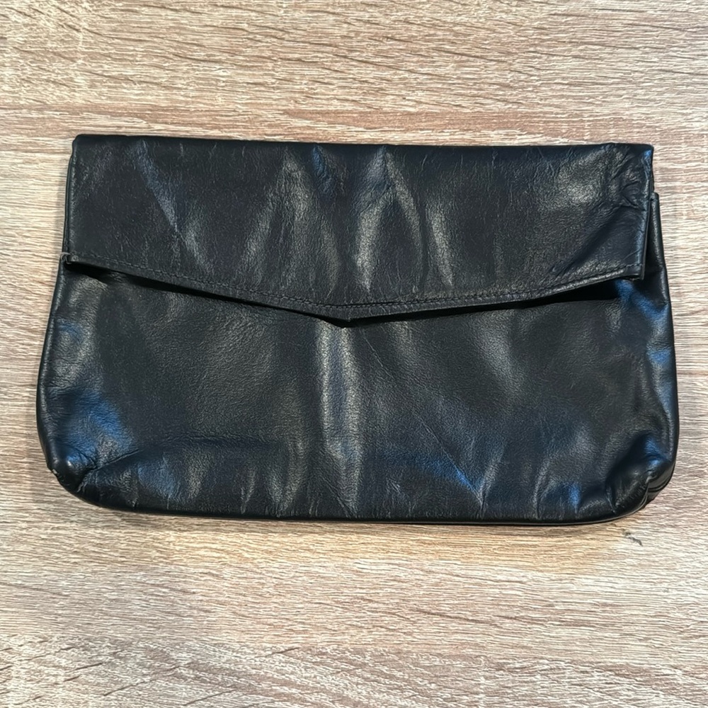 Vintage Leather Clutch